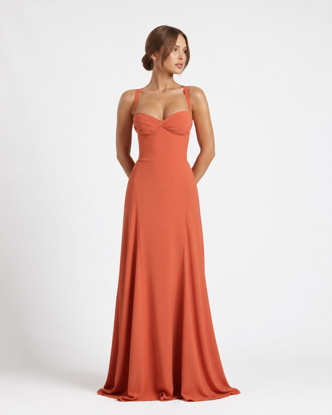 Golden Hour Corset Maxi