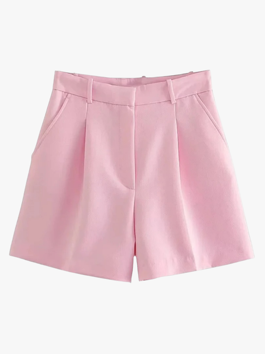 Rozenn | Short Taille Haute Élégant