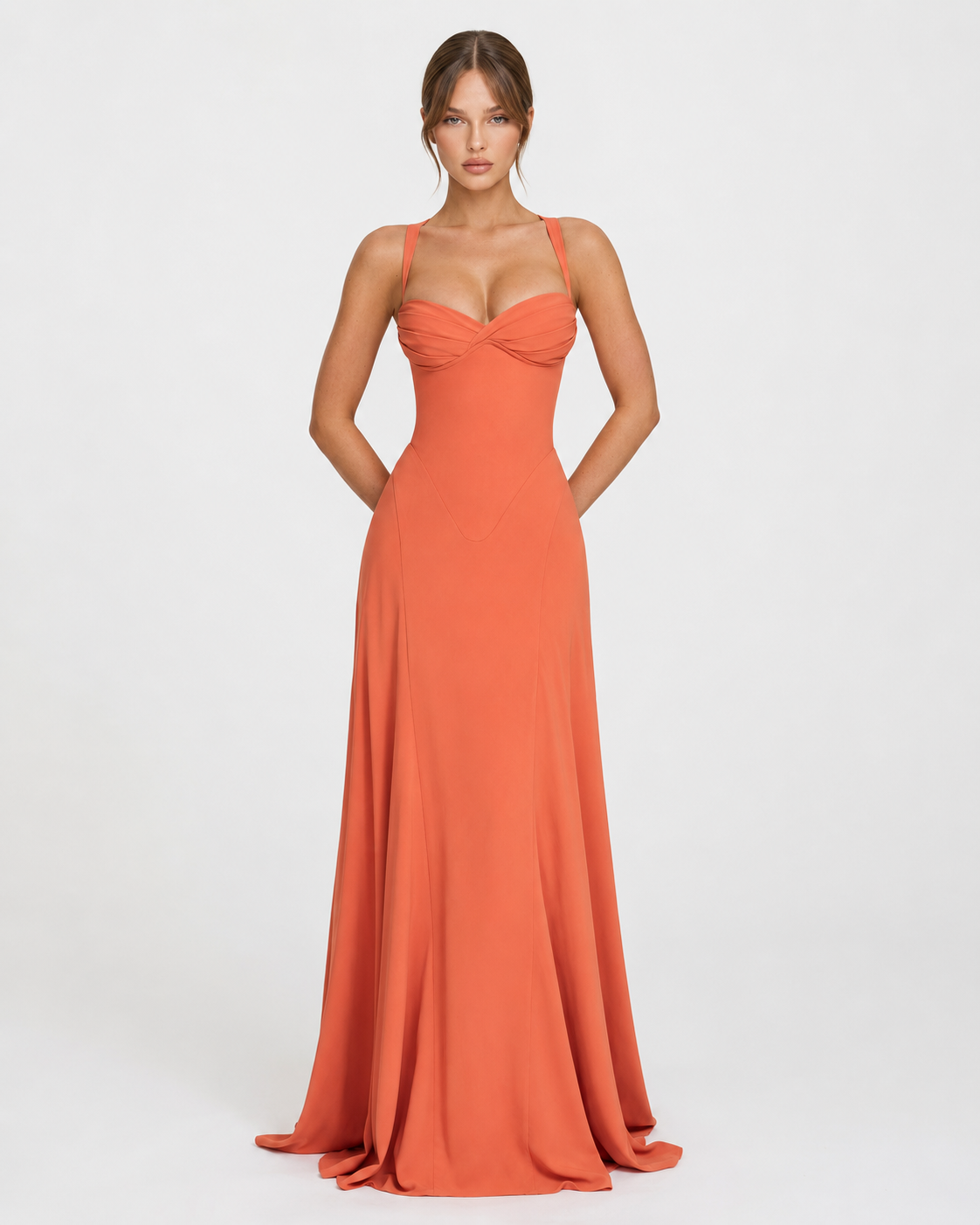 Golden Hour Corset Maxi