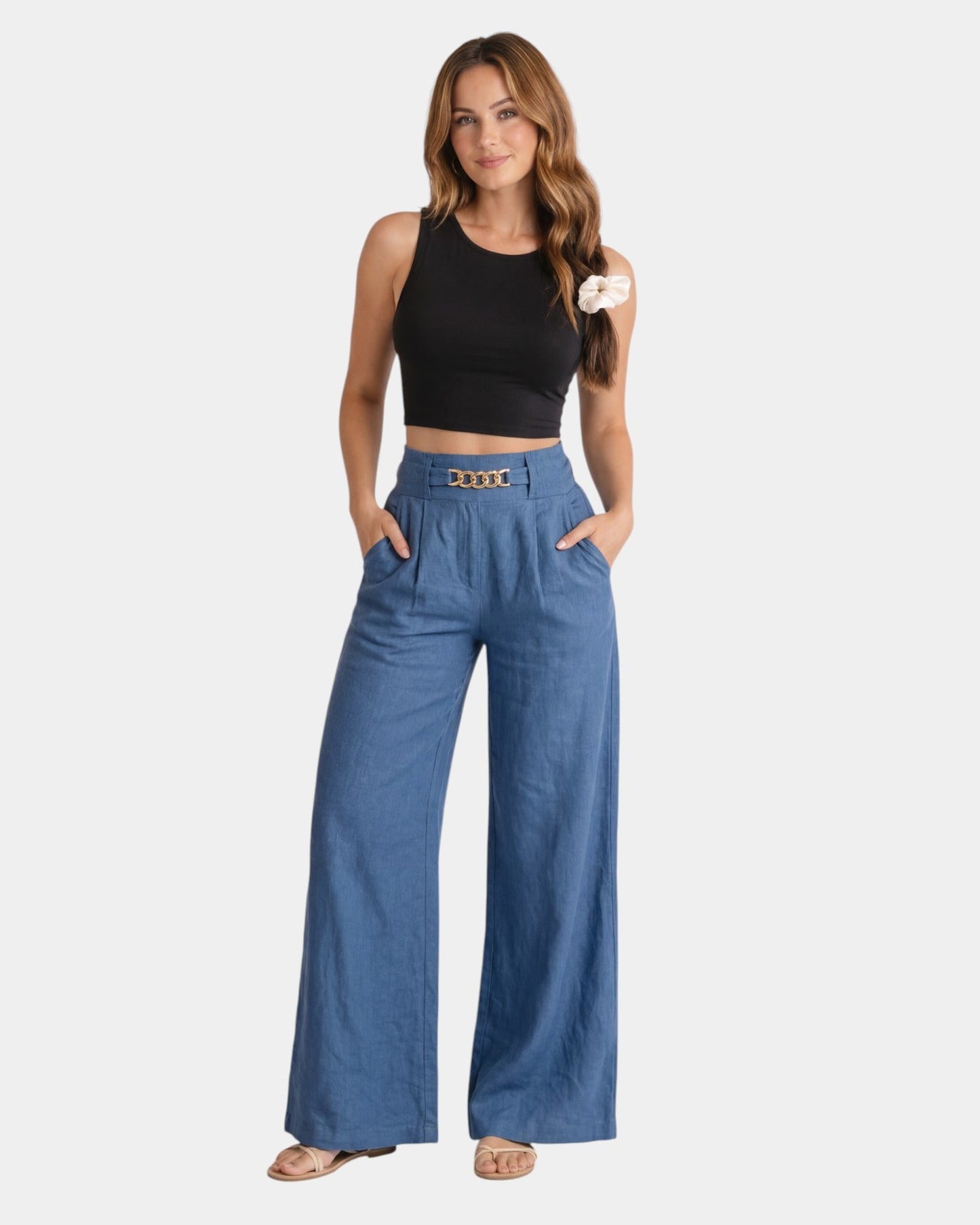 Audrey | Pantalon large élégant